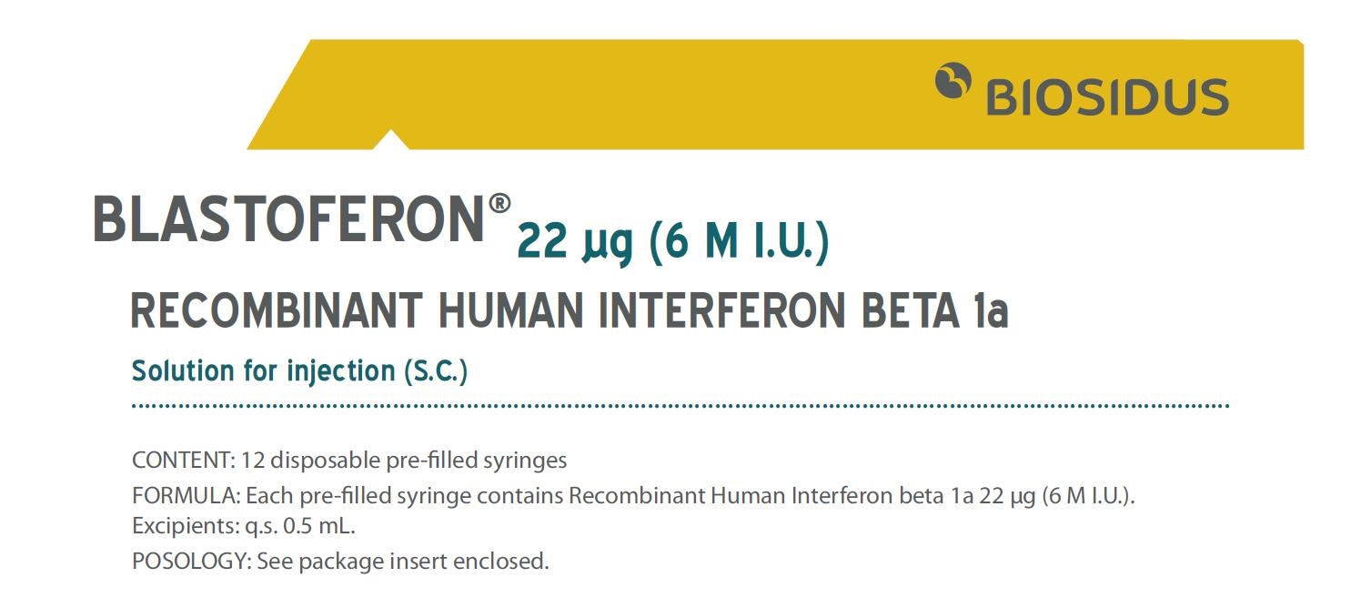 Blastoferon 22µg